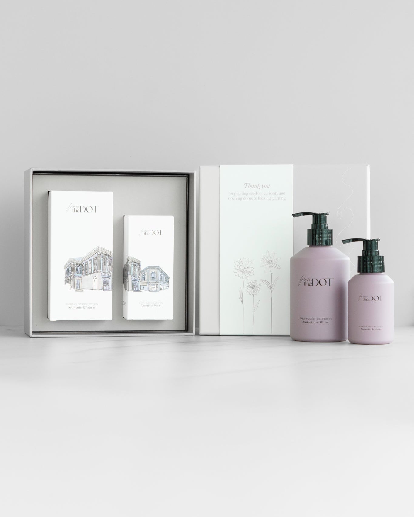 Aromatic & Warm Duo Gift Set With THANK YOU Sleeve