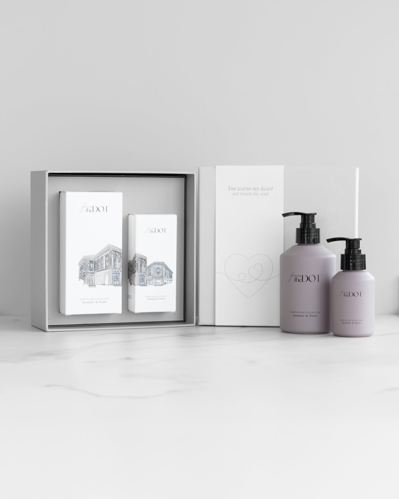 Elegant & Comforting Duo Gift Set With LOVE Sleeve