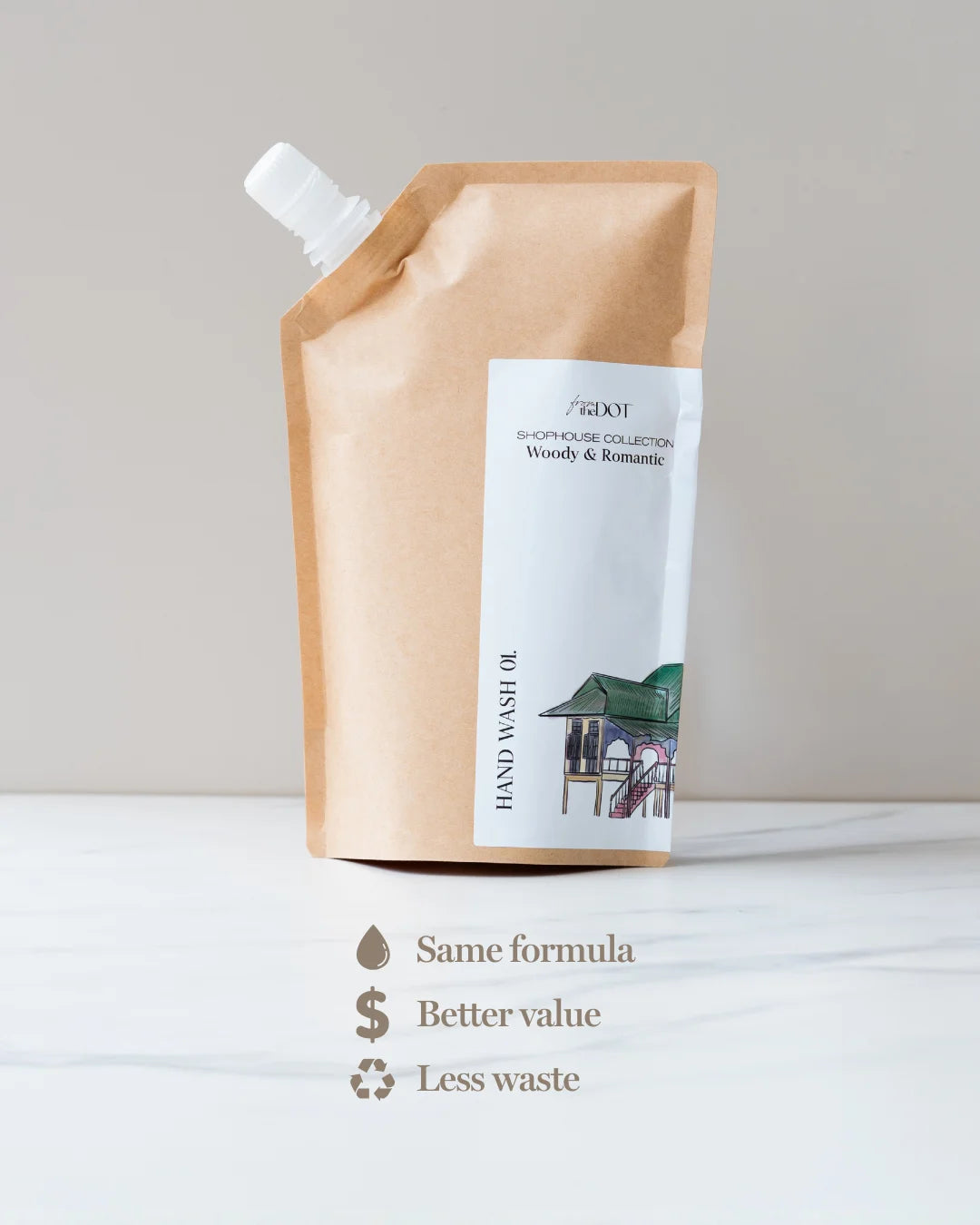 Woody & Romantic Hand Wash Refill