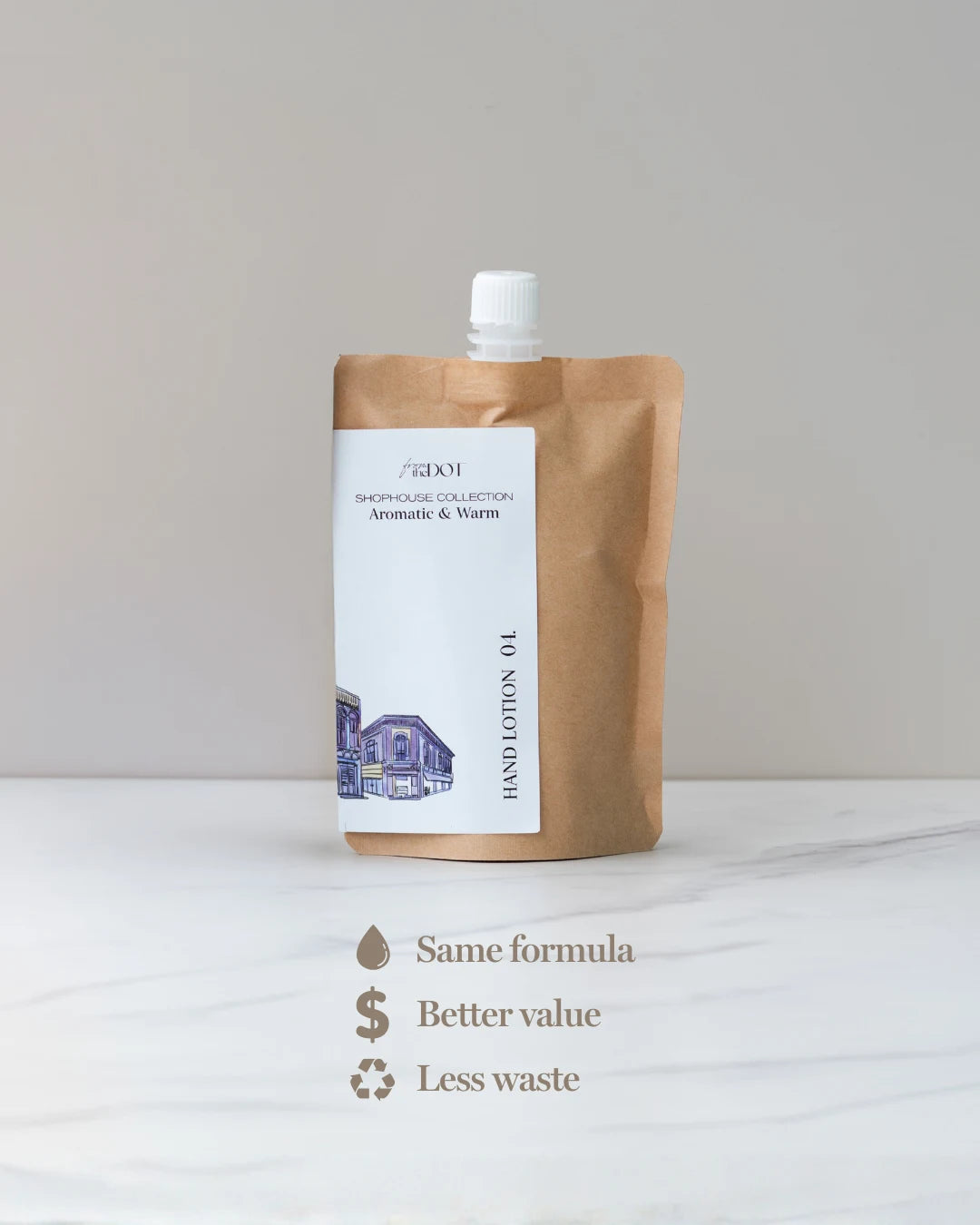 Aromatic & Warm Hand Lotion Refill