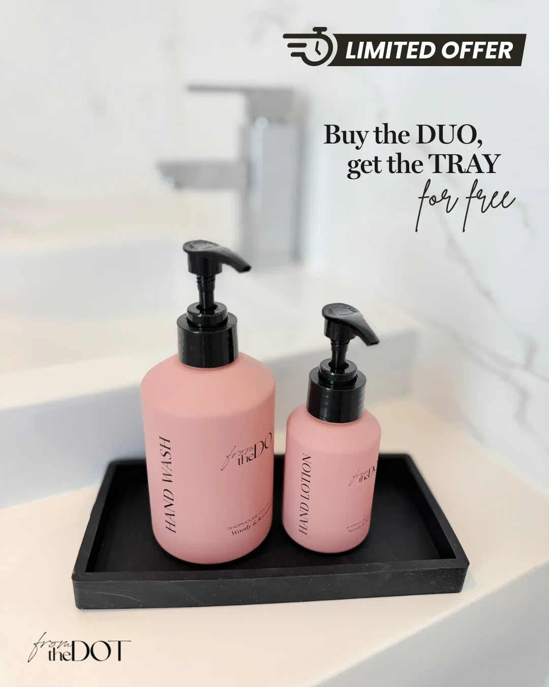 Woody & Romantic Set - FREE Tray