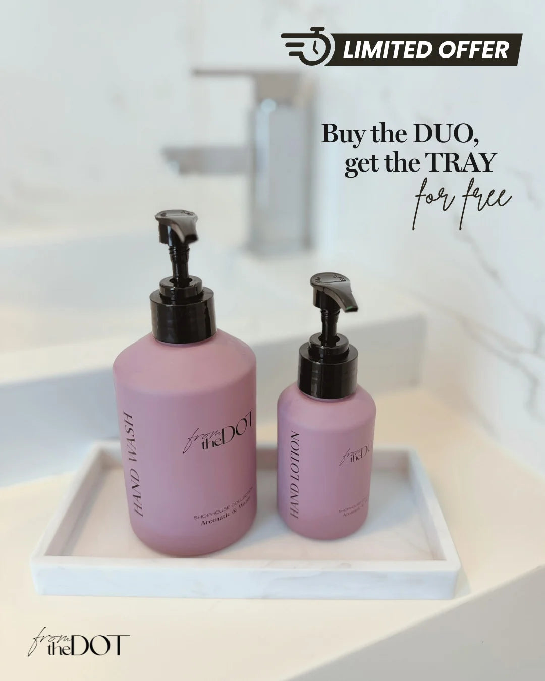 Aromatic & Warm Set - FREE Tray