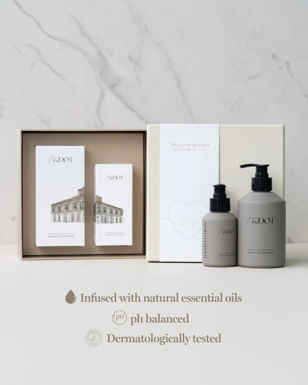 Elegant & Comforting Duo Gift Set With LOVE Sleeve