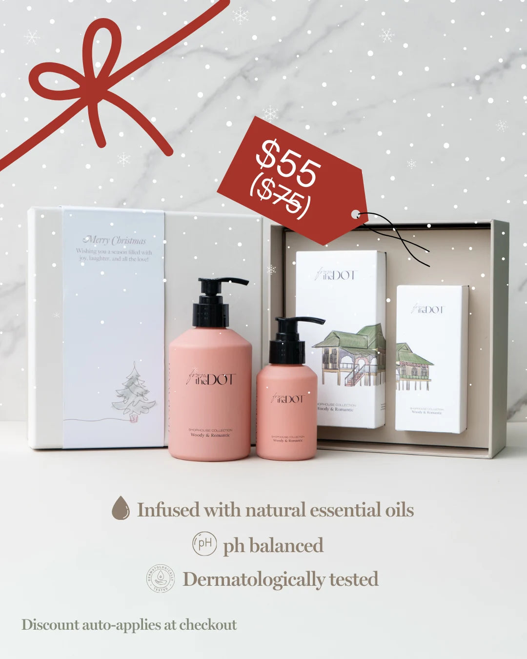 Woody & Romantic Christmas Duo Gift Set