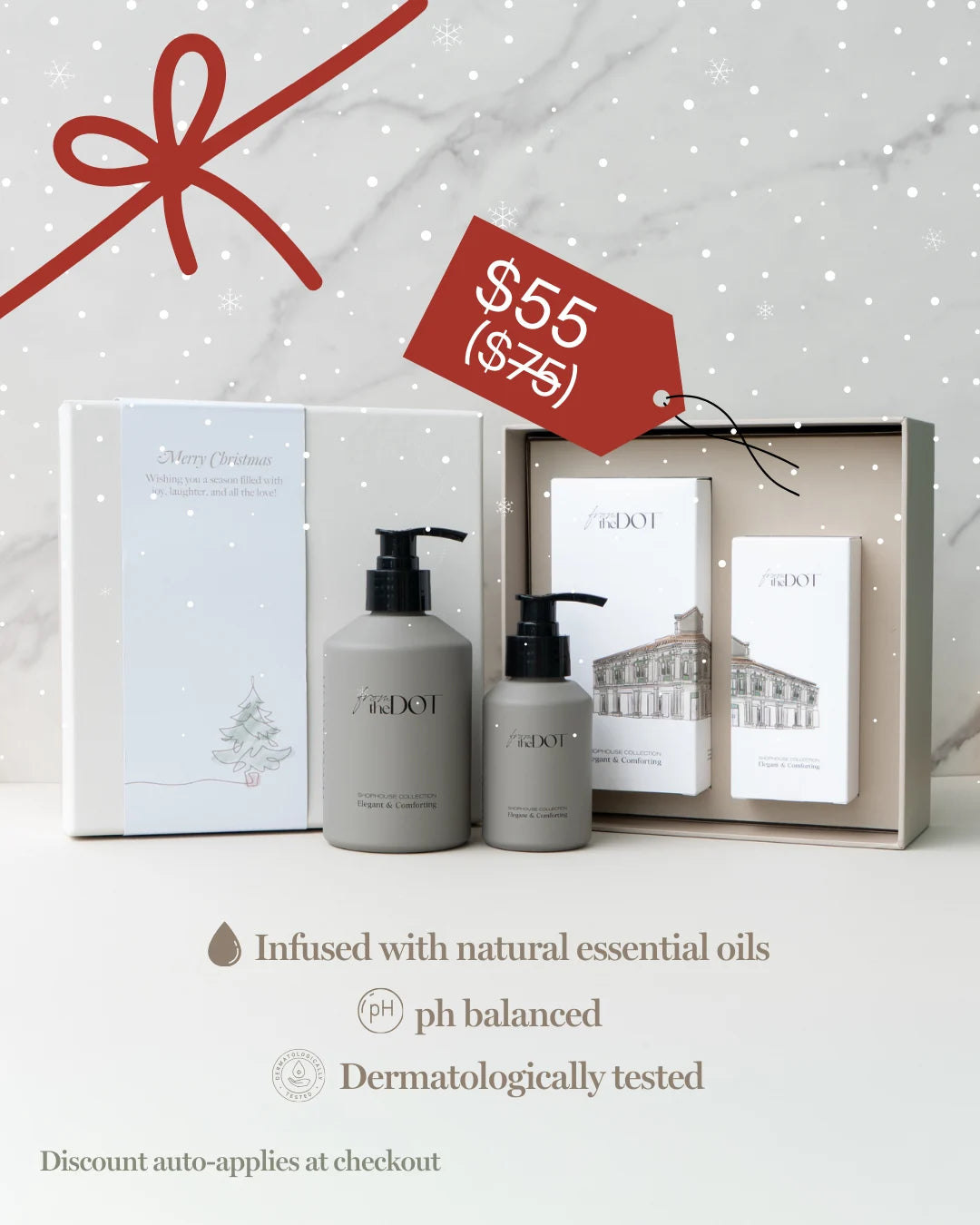 Elegant & Comforting Christmas Duo Gift Set
