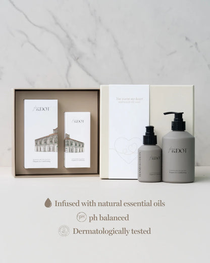 Elegant & Comforting Duo Gift Set With LOVE Sleeve