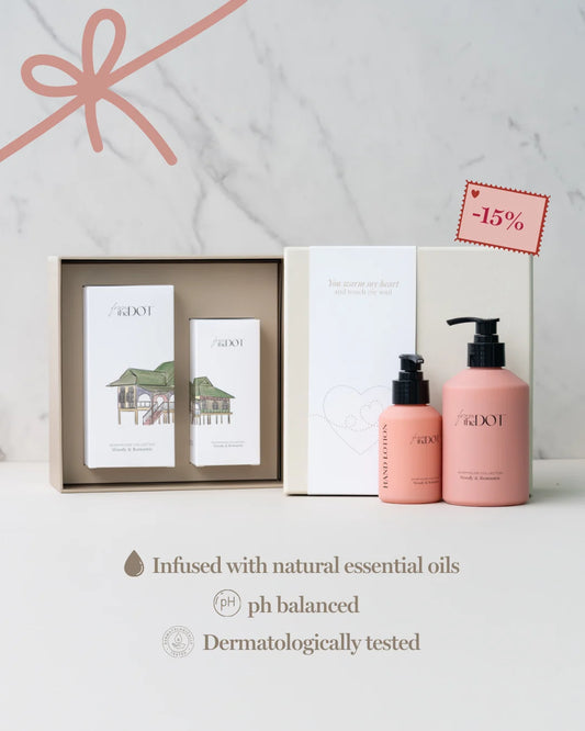 Woody & Romantic Duo Gift Set With LOVE Sleeve