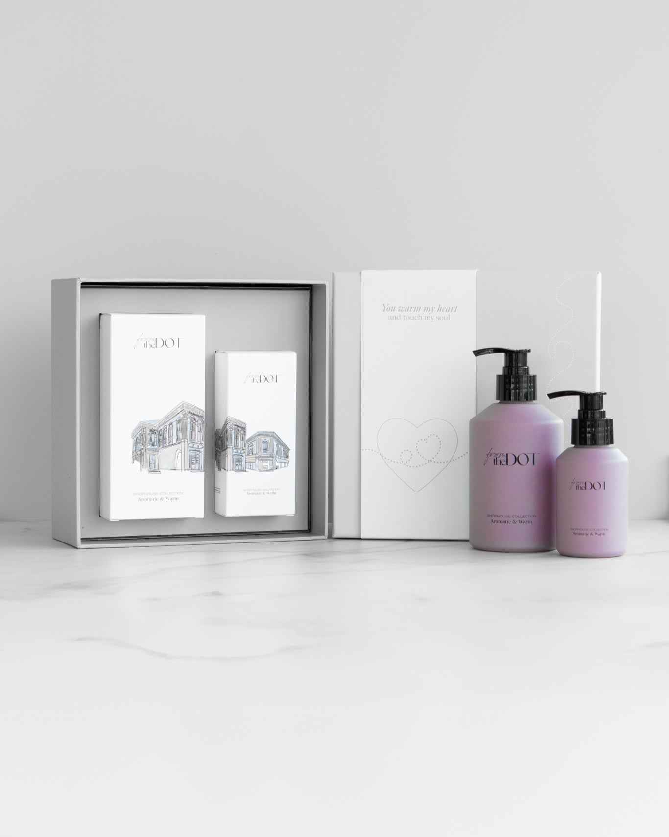Aromatic & Warm Duo Gift Set With LOVE Sleeve