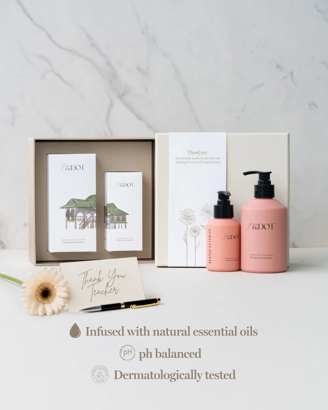 Woody & Romantic Duo Gift Set With THANK YOU Sleeve