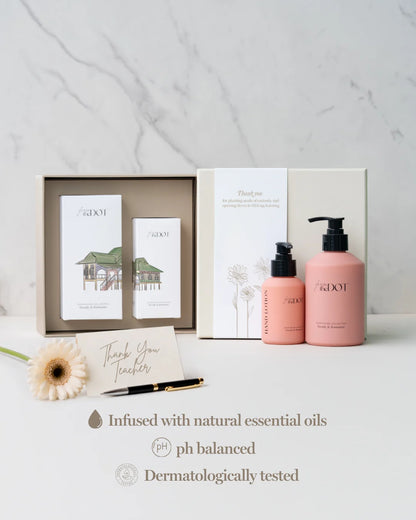 Woody & Romantic Duo Gift Set With THANK YOU Sleeve