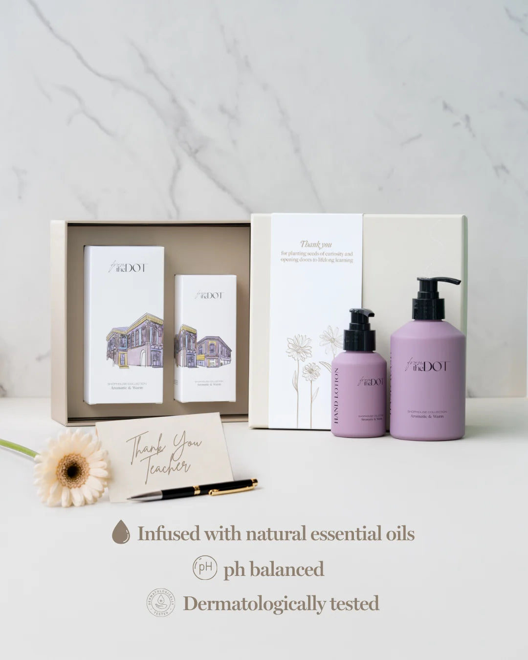 Aromatic & Warm Duo Gift Set With THANK YOU Sleeve