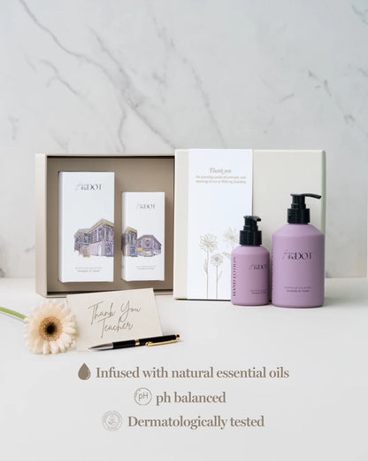 Aromatic & Warm Duo Gift Set With THANK YOU Sleeve