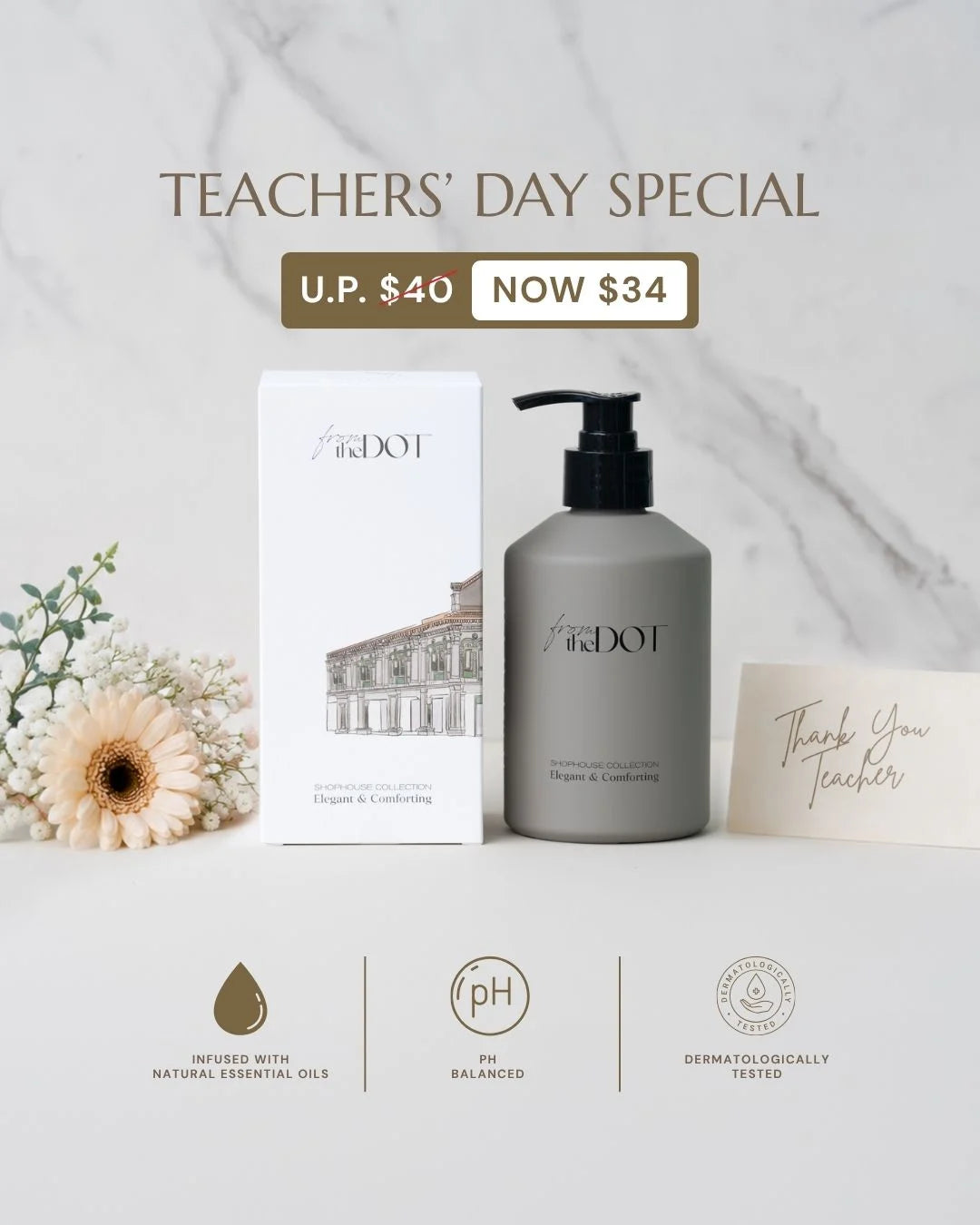 Elegant & Comforting Hand Wash
