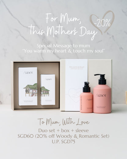 Woody & Romantic Duo Gift Set