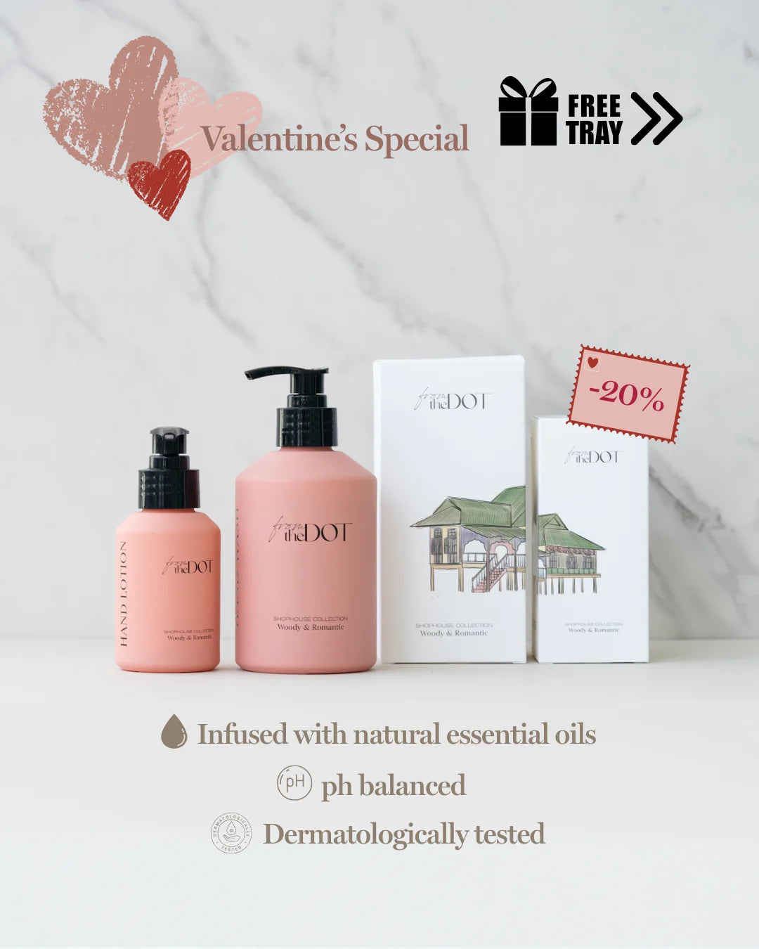 Woody & Romantic Set - FREE Tray