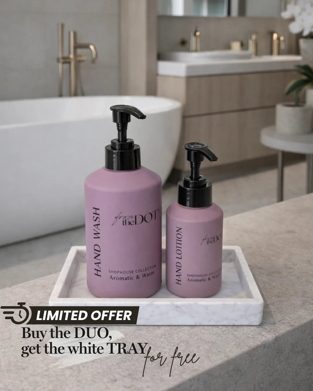 Aromatic & Warm Set FREE TRAY